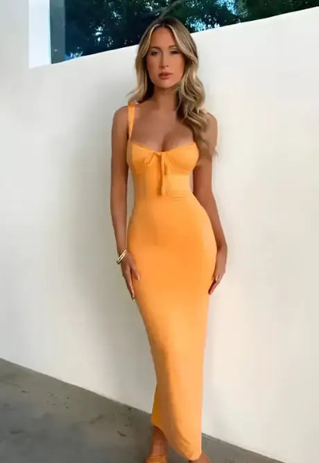 VIDA BODYCON MAXI DRESS